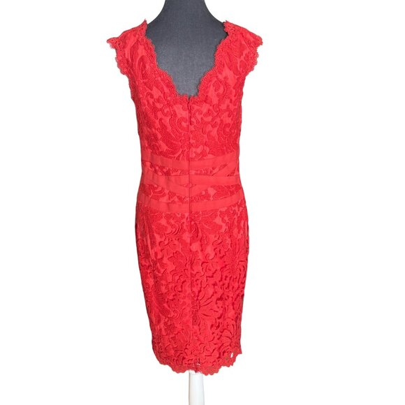 Tadashi Shoji Lace Bodycon Cocktail Dress  Size 6 - Picture 2 of 8